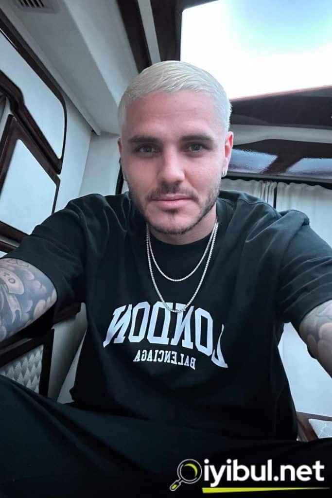 icardi platin saç